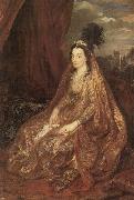 Dyck, Anthony van Portrat der Elisabeth oder Theresia Shirley in orientalischer Kleidung